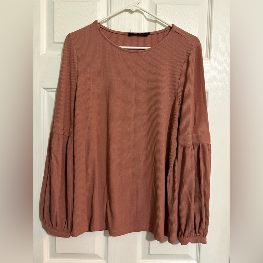 Doe & Rae Women’s Dusty Pink Large Blouse